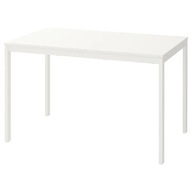 IKEA VANGSTA Rozkladací stôl biely 120/180x75 cm