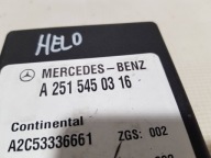 MERCEDES W251 ML W164 GL X164 module springing A2515450316