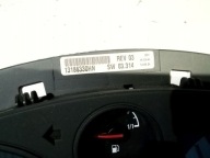Opel Astra H III 3 dials dials predkosciomierz