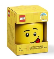 LEGO - Mini pojemnik - Głowa chłopiec silly - 4033