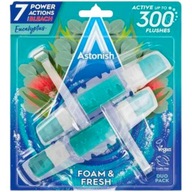 Zawieszka Kostka do WC Toalety Astonish Fresh & Foam Eukaliptus 2x40g UK