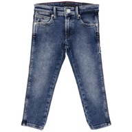 Spodnie Tommy Hilfiger chłopięce jeansy 128 cm