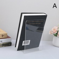 1Pc wyczyść Frosting akrylowe Bookend w kształcie