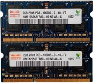 RAM Hynix 4GB (2X2G) DDR3 1333MHZ PC3 10600S 09 10 F2 1039