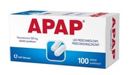 APAP, 500 mg, tabletki powlekane, 100 sztuk