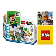 LEGO Dobrodružstvo s Luigim štartovacia sada (71387) +Taška +Katalóg LEGO 2024
