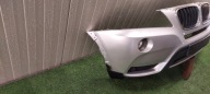 bumper front BMW X3 F25 10-14 complete LAK:354 TITANSILBER