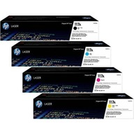 Zestaw 4x HP 117A W2070A W2071A W2072A W2073A CMYK