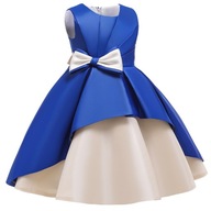 Sukienka, dziewczęca sukienka z segmentowym łączeniem materiału, sukienka
