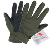 Rękawice rękawiczki zimowe ocieplane Mil-Tec Softshell Thinsulate Olive M