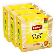 3x Herbata w torebkach Lipton Yellow Label 100szt