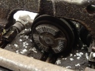 caliper brake left rear part rear MERCEDES CLA W117
