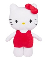 Sanrio Hello Kitty Maskotka Pluszak 30 cm Oryginał Czerwone Ubranko