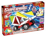 Magnetické kreatívne hračky Supermag Wheels 65