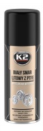 K2 Biały smar litowy z teflonem spray PTFE 400ml