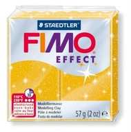 Modelina FIMO Effect 57g, 112 złoty brokatowy