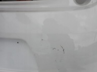 CITROEN DS3 09-16 bumper rear part rear KARBON PDC