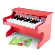 NEW CLASSIC TOYS E-Pianino červené – 25 kláves