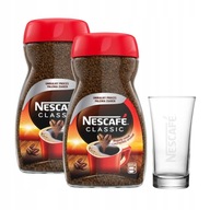 Instantná káva Nescafe Classic 200g x2 + pohár ZADARMO