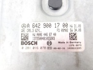control unit of the engine Mercedes W221 S320 3.0 V6 CDI