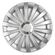 4x Kołpaki uniwersalne Meridian Silver Ring srebrne 13 cali samochodowe