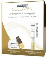 Novaclear Collagen zestaw krem do twarzy na dzień 50 ml + pod oczy 15 ml