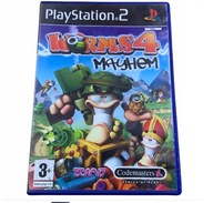 WORMS 4 MAYHEM komplet płyta BDB PS2 klasyka