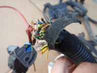 CITROEN C4 2,0 HDI Câblage Câblage Gauche Bouche buse