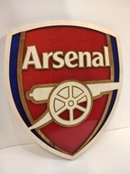 Herb Arsenal Londyn|Żywica|Prezent dla fana piłki