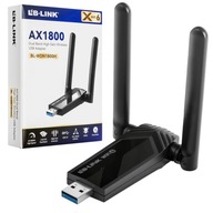 Adapter Wi Fi Karta Sieciowa Zewnętrzna na USB 3.0 Wi-Fi 6 1800Mbps 5GHz