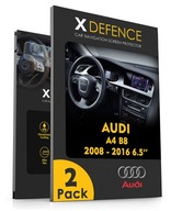 2w1 SZKŁO OCHRONNE NA NAWIGACJĘ EKRAN DO AUDI A4 B8 2008 - 2016 6.5'