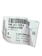 glühkerze Original Volkswagen Golf Sportsvan 04L963319E