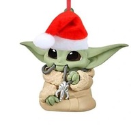 baby Yoda vianočná guľa na vianočný stromček