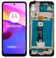 WYŚWIETLACZ LCD EKRAN RAMKA DOTYK DO MOTOROLA MOTO E40