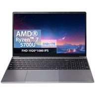 Laptop Ninkear A15 Plus 15,6 cala IPS Full HD AMD Ryzen7 5700U 32GB RAM 1TB