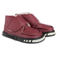 Buty zimowe, botki barefoot MAGICAL ZiuZiu Burgundy 23