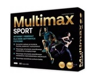 Multimax Sport witaminy i mienerały dla aktywnych 60 kaps.