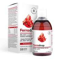 PROMO USK Aura Herbals Ferradrop (Železo + kyselina listová) 500 ml