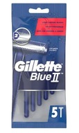 Gillette Blue II blue 2 Jednorazowe maszynki do golenia worek 5 szt