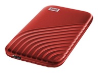 WD My Passport SSD 1TB Red Cross Compatible USB 3.2 Gen-2 and USB-C