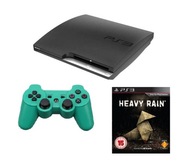 PlayStation3 PS3 Slim 250GB - PAD - Heavy Rain