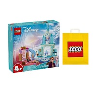 LEGO DISNEY č. 43238 - Elzyin ľadový zámok + Darčeková taška LEGO
