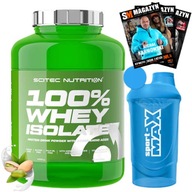 SCITEC 100% WHEY ISOLATE 2000 g IZOLAT BIAŁKA MASA MIĘŚNIE REGENERACJA