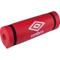 Umbro - Mata do fitness, yoga z taśmą transportową (czerwony) Umbro