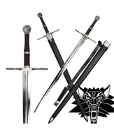 Geraltov veľký meč inšpirovaný Zaklínačom The Witcher s vagínou 9320 OSTRÝ