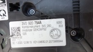 SKODA SUPERB III LIFT 2019- clock dials 0KM 3V0920754A