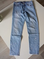 Zara Girls młodzieżowe spodnie jeans r 152