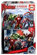 Puzzle 2 x 100 dielikov Avengers/ Educa
