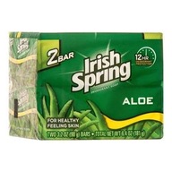 Irish Spring Aloe 2 x 90 g - Tuhé mydlo
