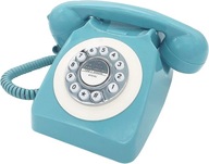 Telefón v retro štýle MS-300 v retro štýle (ČIERNA!!!)